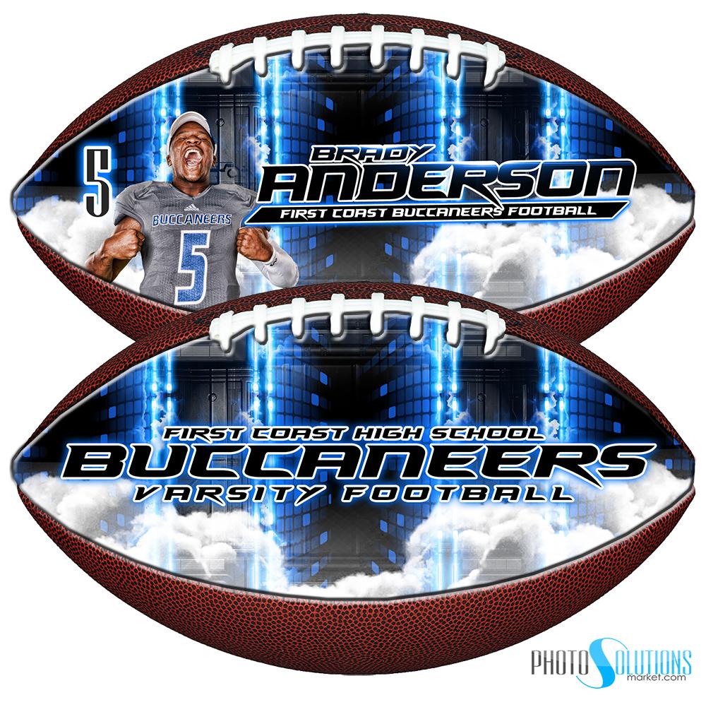Hatch - Make-A-Ball - Fooball Template-Photoshop Template - Photo Solutions