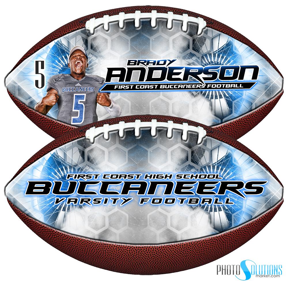 Horizon - Make-A-Ball - Football Template-Photoshop Template - Photo Solutions