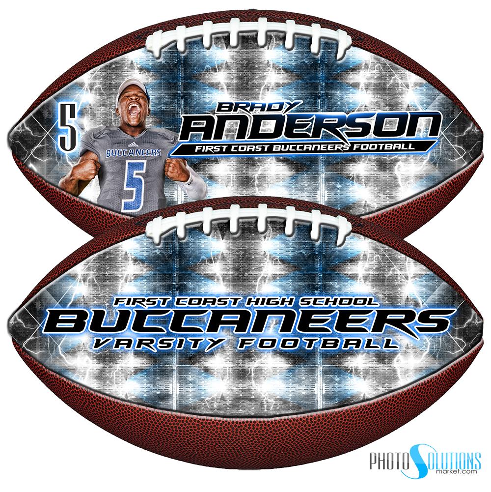 Spark - Make-A-Ball - Football Template-Photoshop Template - Photo Solutions