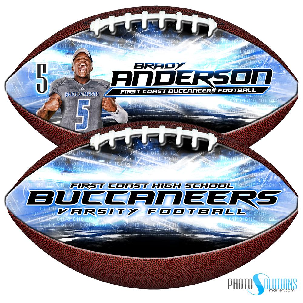 Time Zone - Make-A-Ball - Football Template-Photoshop Template - Photo Solutions