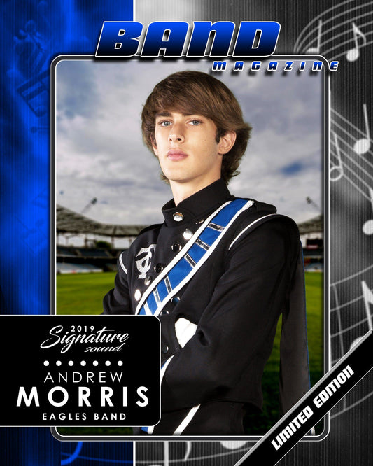 Signature Player - Band - V1 - Drop-In Magazine Cover Template-Photoshop Template - Photo Solutions