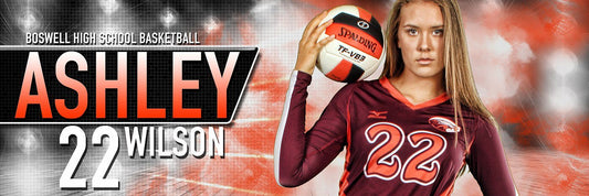 Center Court - MVP Series - Panoramic-Photoshop Template - Photo Solutions