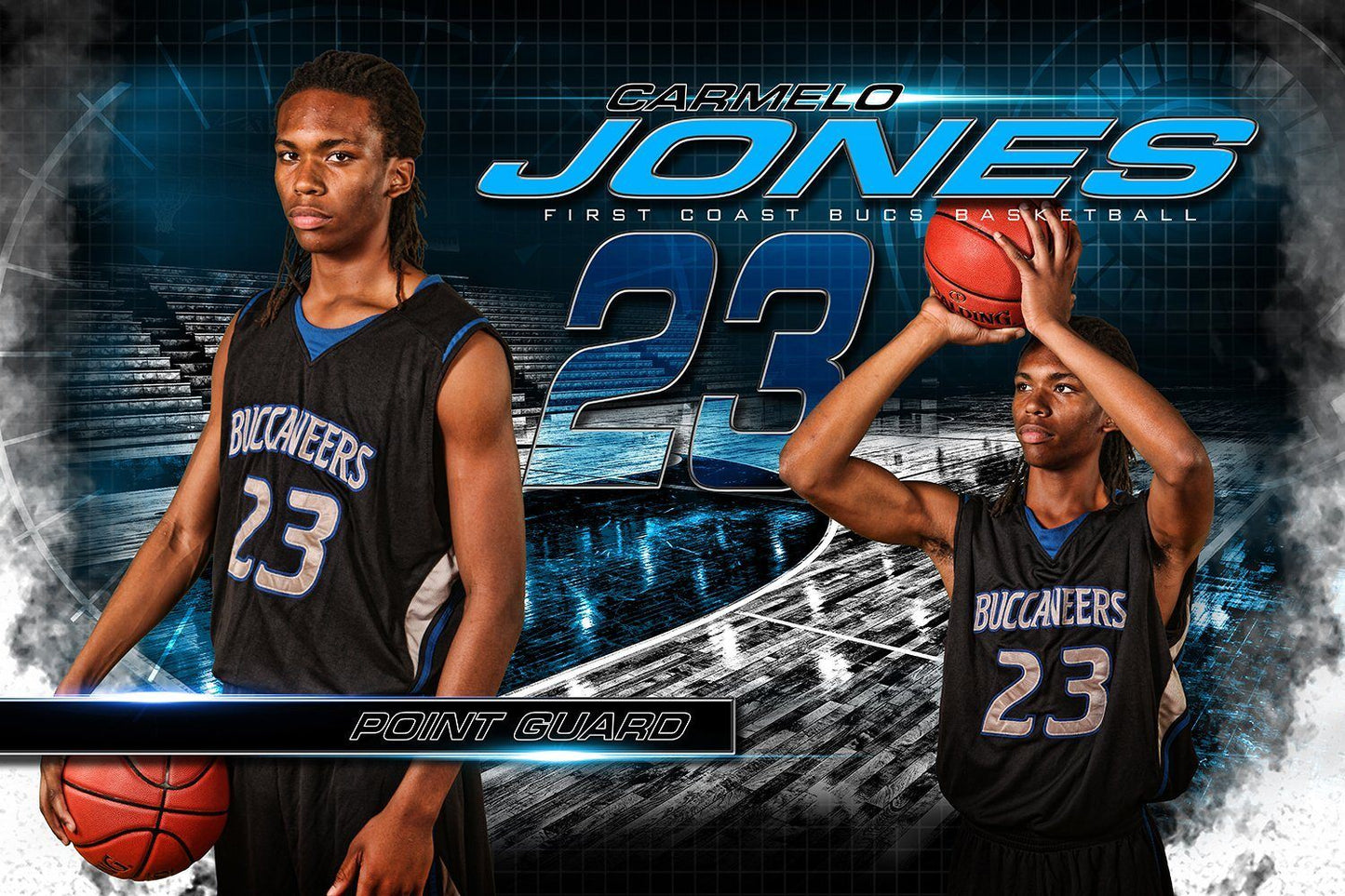 FastBreak - MVP Series - Player Banner & Poster Template H-Photoshop Template - Photo Solutions