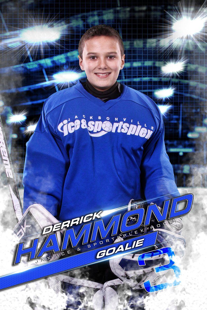 Ice - MVP Series - Player Banner & Poster Template V-Photoshop Template - Photo Solutions