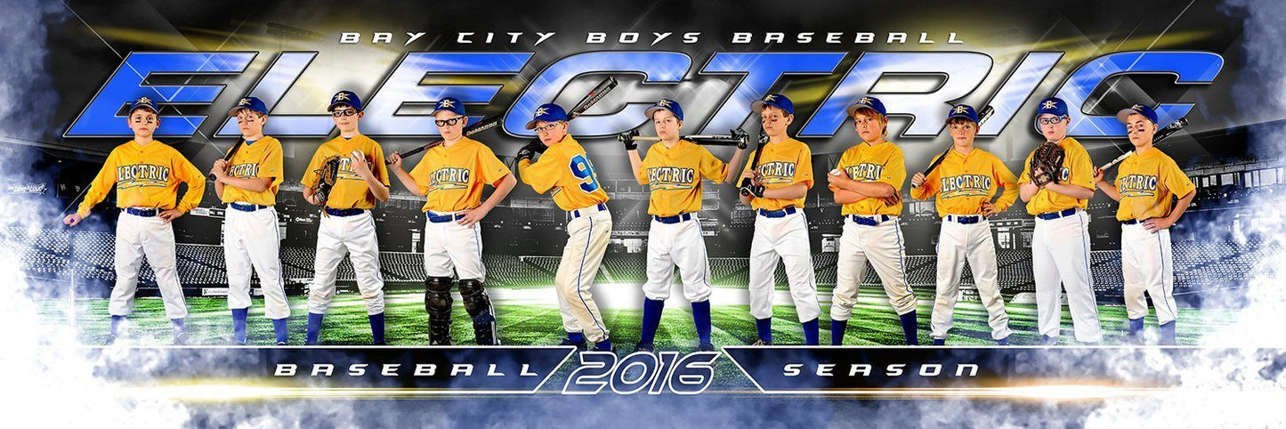 Play Ball - MVP Series - Panoramic-Photoshop Template - Photo Solutions