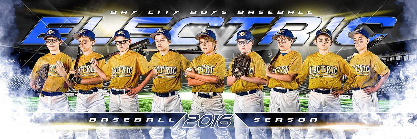 Play Ball - MVP Series - Panoramic-Photoshop Template - Photo Solutions