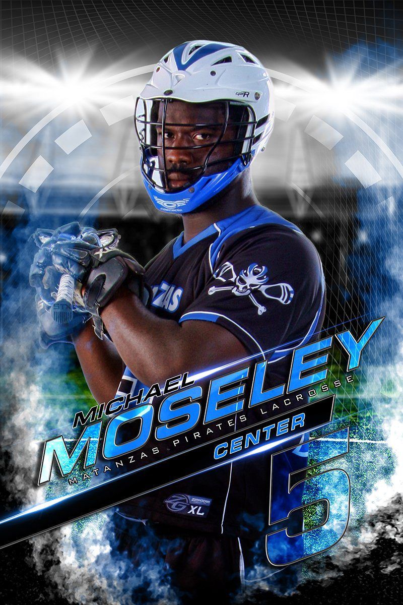 Striker - MVP Series - Player Banner & Poster Template V-Photoshop Template - Photo Solutions