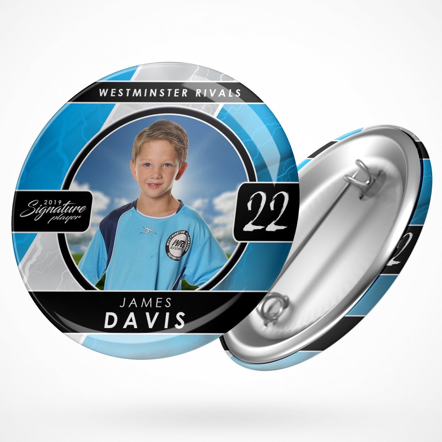 Signature Player - Soccer - V3 - T&I Drop-In Collection-Photoshop Template - Photo Solutions