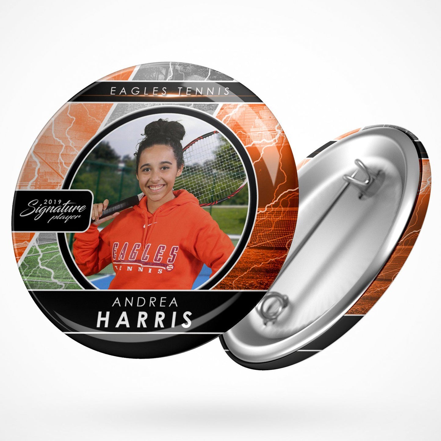 Signature Player - Tennis - V3 - T&I Drop-In Collection-Photoshop Template - Photo Solutions