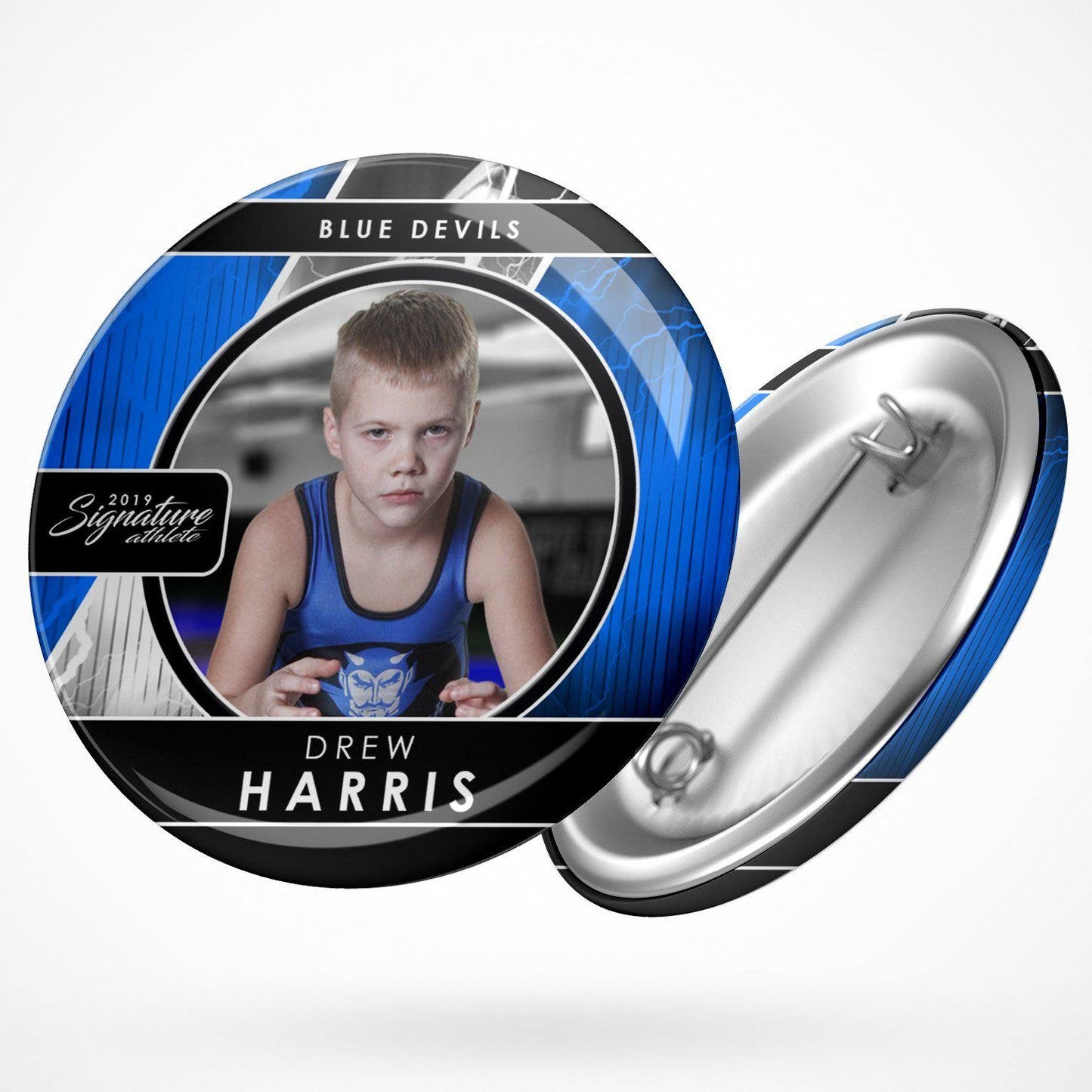 Signature Player - Wrestling - V3 - T&I Drop-In Collection-Photoshop Template - Photo Solutions