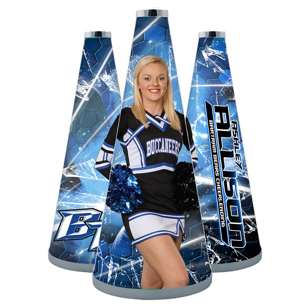 Cheerleading Megaphone Template