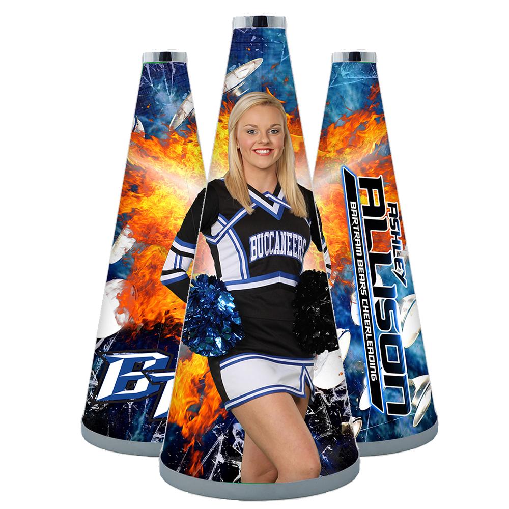 Stadium Lights v.3 - Make-A-Ball - Megaphone Template-Photoshop Template - Photo Solutions