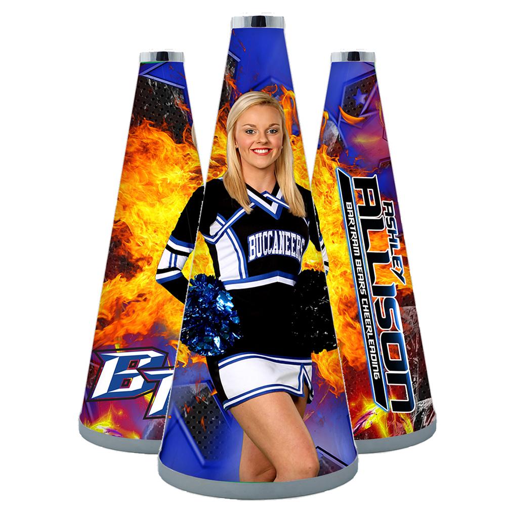Cheerleading Megaphone Template Cheer Megaphone Template Production