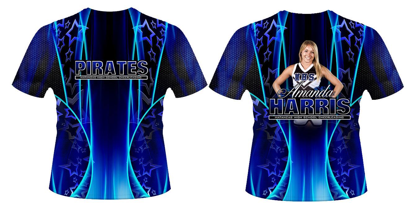 Metal Stars v.4 - Sportswear-Photoshop Template - Photo Solutions