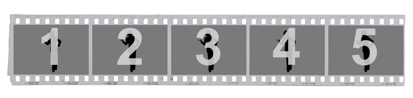 New Library Collection - 38 - FILM - Frame Element-Photoshop Template - Graphic Authority