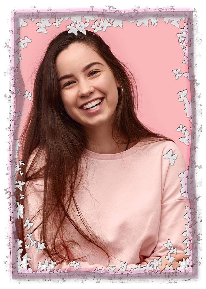 Photo Edge Library - 5x7 Photo Frames - Frame Elements-Photoshop Template - Graphic Authority