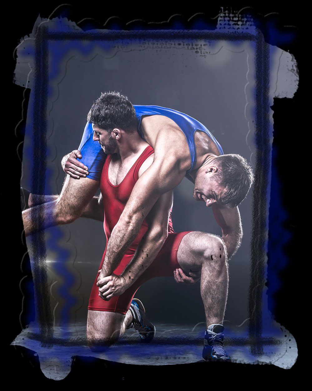 Photo Edge Library - 8x10 Photo Frames - Frame Elements-Photoshop Template - Graphic Authority