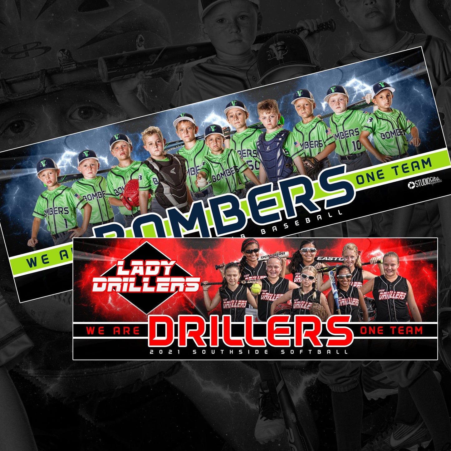 Bomber - Cinema Series - Team Panoramic-Photoshop Template - PSMGraphix