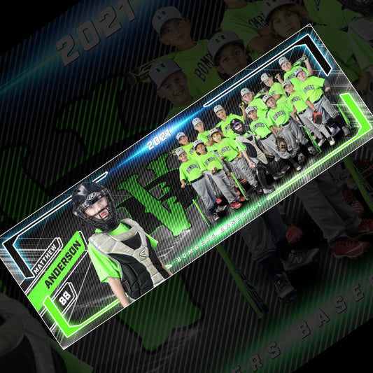 Upper Deck - Cinema Series - Team Panoramic-Photoshop Template - PSMGraphix