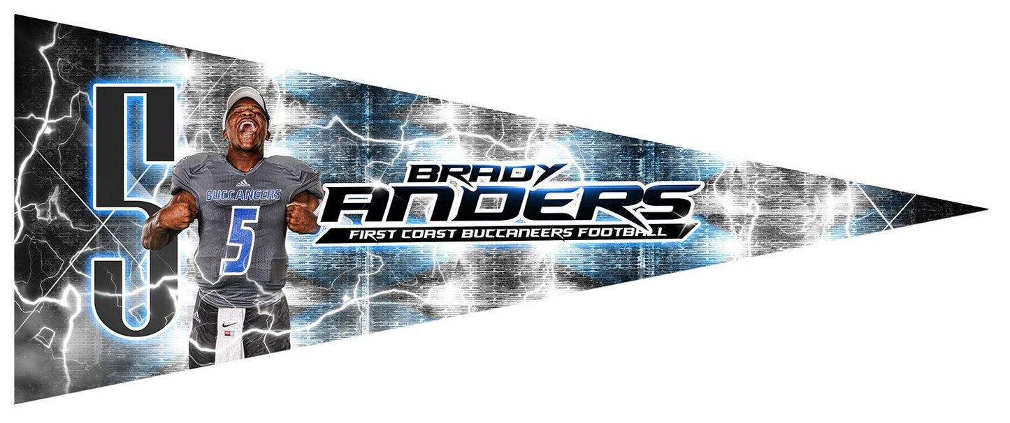 Spark v.5 - Pennant-Photoshop Template - Photo Solutions