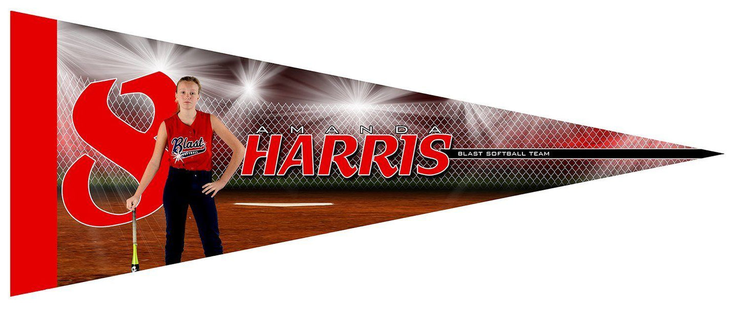 Diamond v.2 - Pennant-Photoshop Template - Photo Solutions