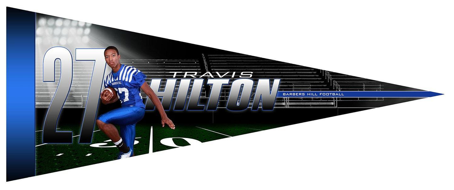 Friday Lights v.2 - Pennant-Photoshop Template - Photo Solutions
