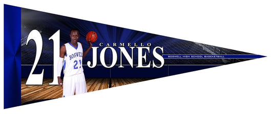 Full Court v.2 - Pennant-Photoshop Template - Photo Solutions