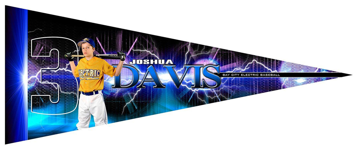 Hazardous v.2 - Pennant-Photoshop Template - Photo Solutions
