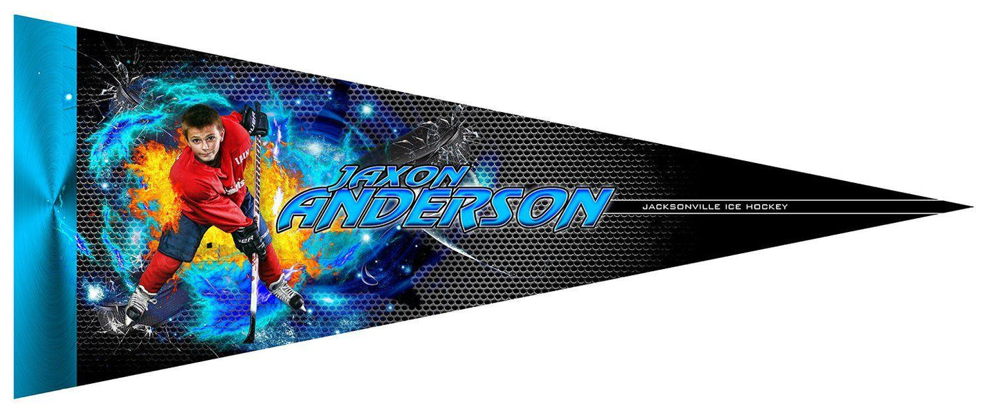 Ice v.3 - Pennant-Photoshop Template - Photo Solutions