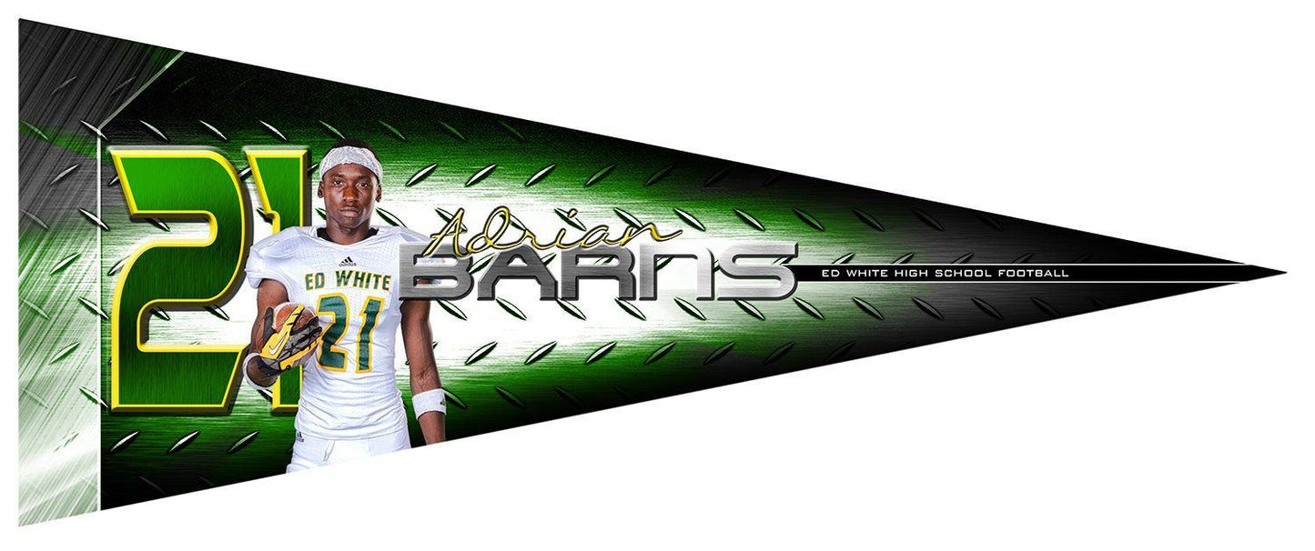 Iron Side v.4 - Pennant-Photoshop Template - Photo Solutions