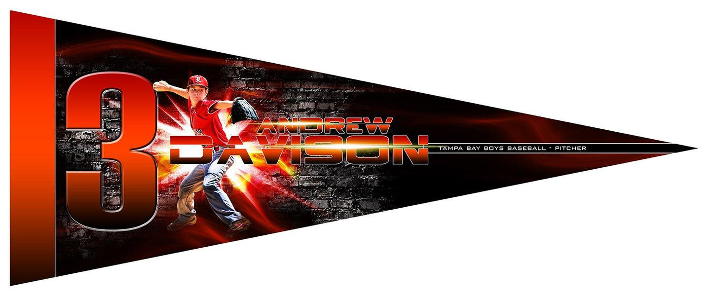 Light Rays v.3 - Pennant-Photoshop Template - Photo Solutions