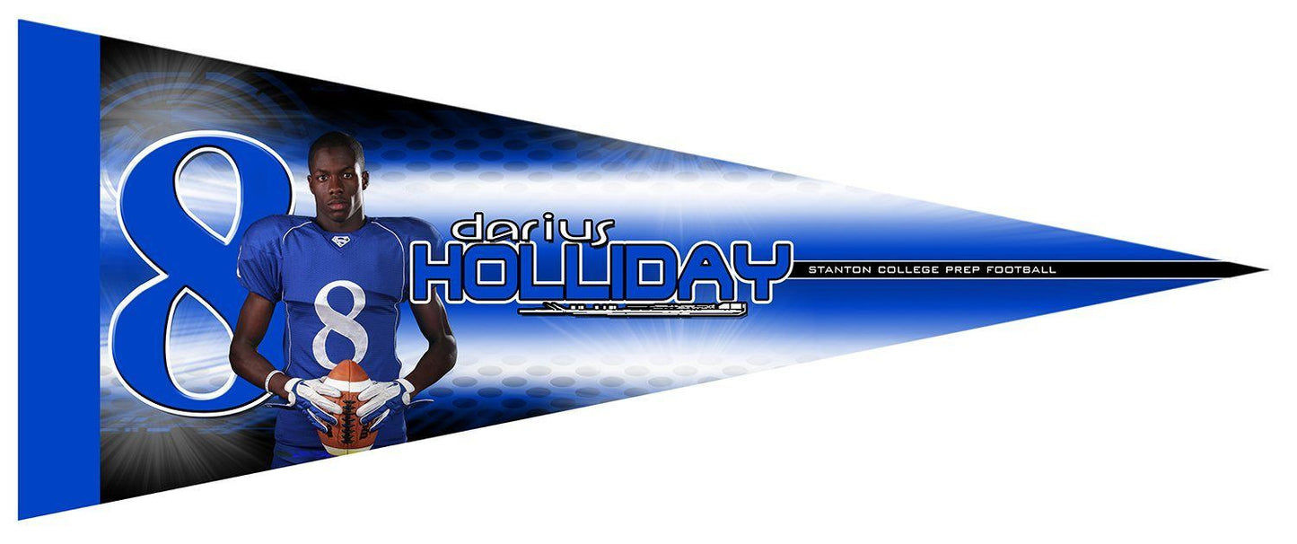 Superstar v.1 - Pennant-Photoshop Template - Photo Solutions