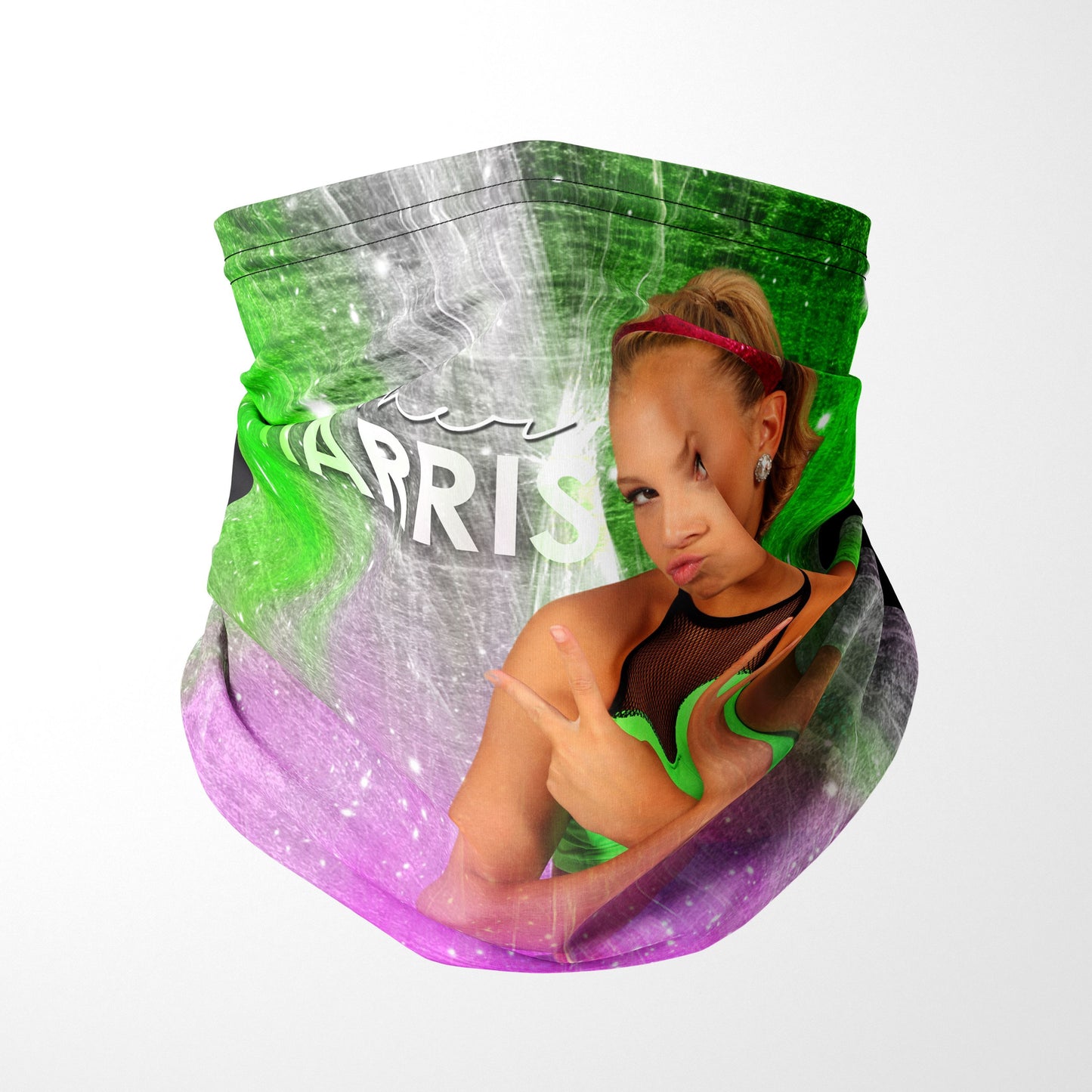 Powder - Neck Gaiter Template - Ramco & DDlab Compatible-Photoshop Template - PSMGraphix