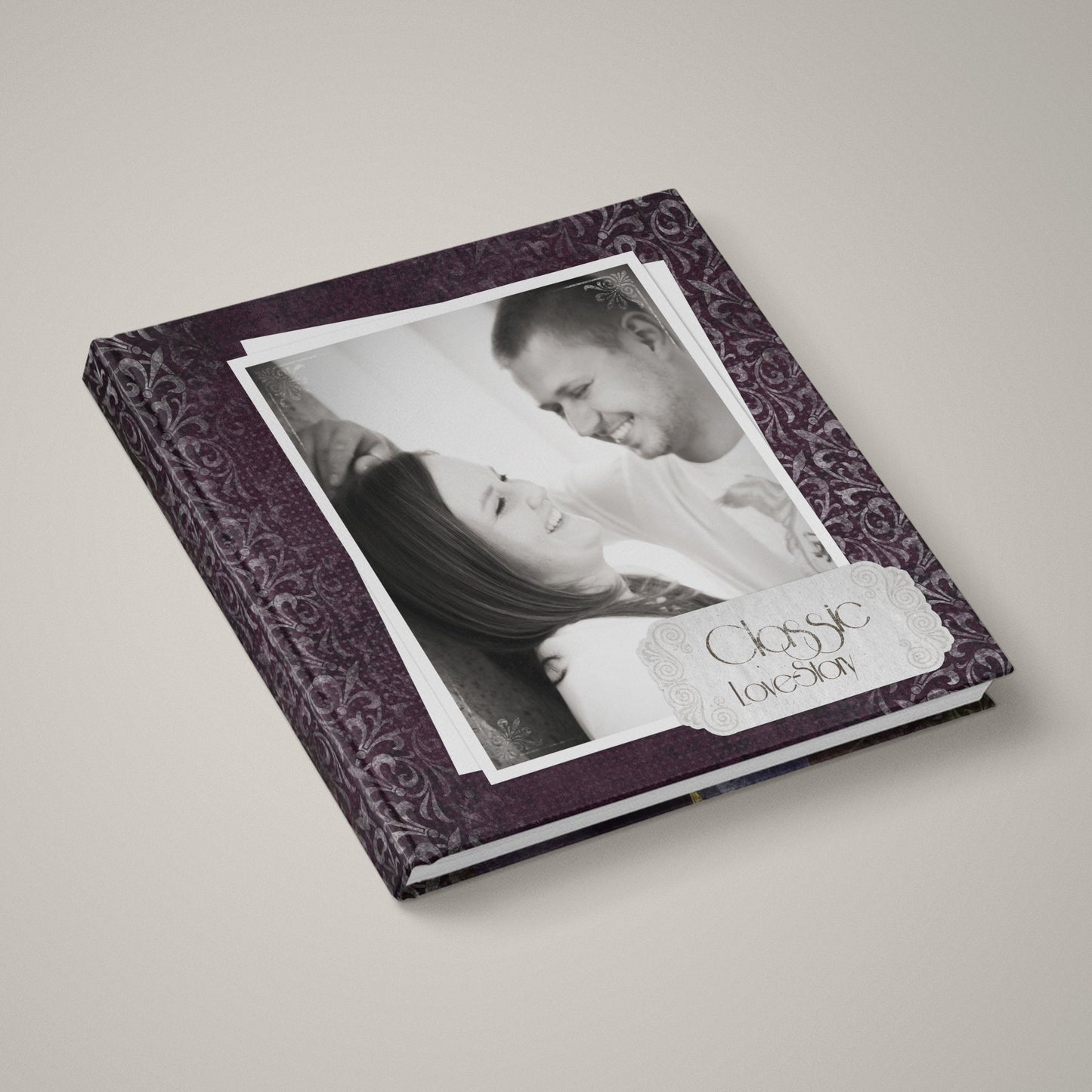 Romance - Classic Love Story - 12x24 - Album Spreads-Photoshop Template - Graphic Authority