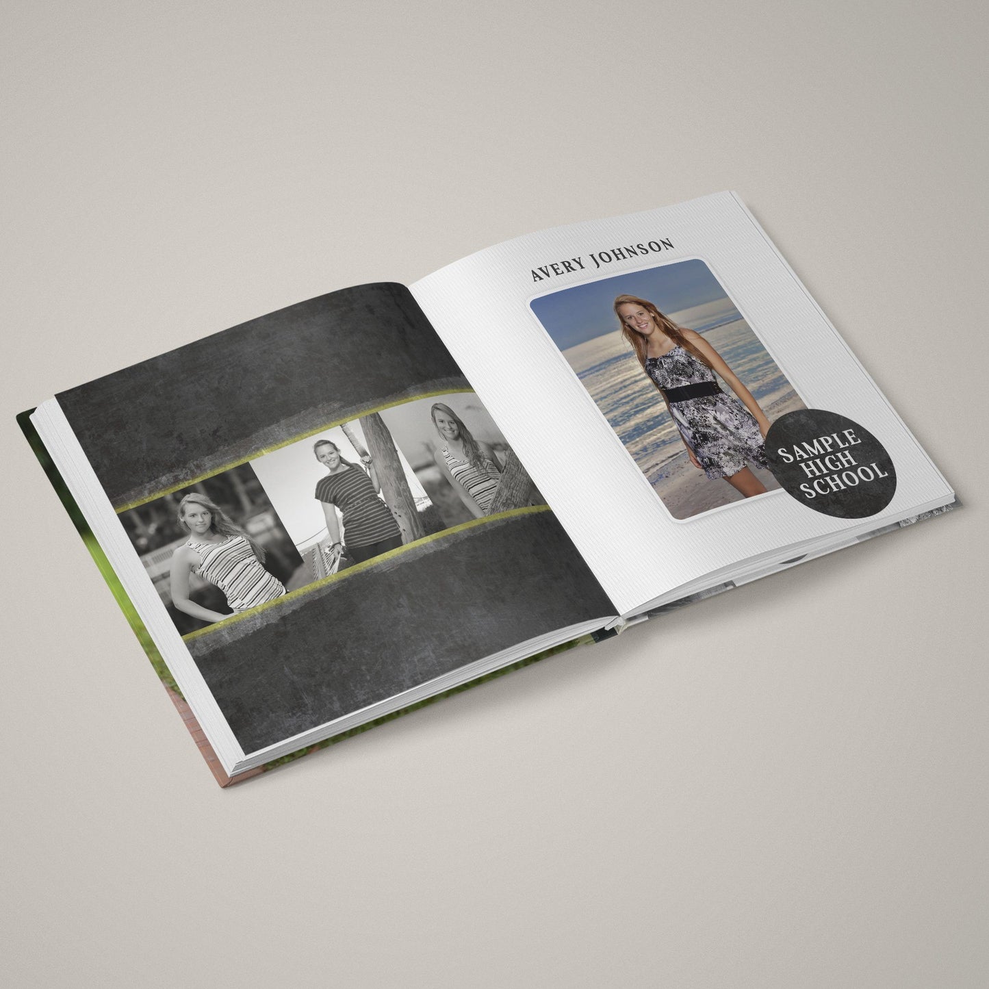 Senior Select - 12x24 - Album Spreads-Photoshop Template - Graphic Authority