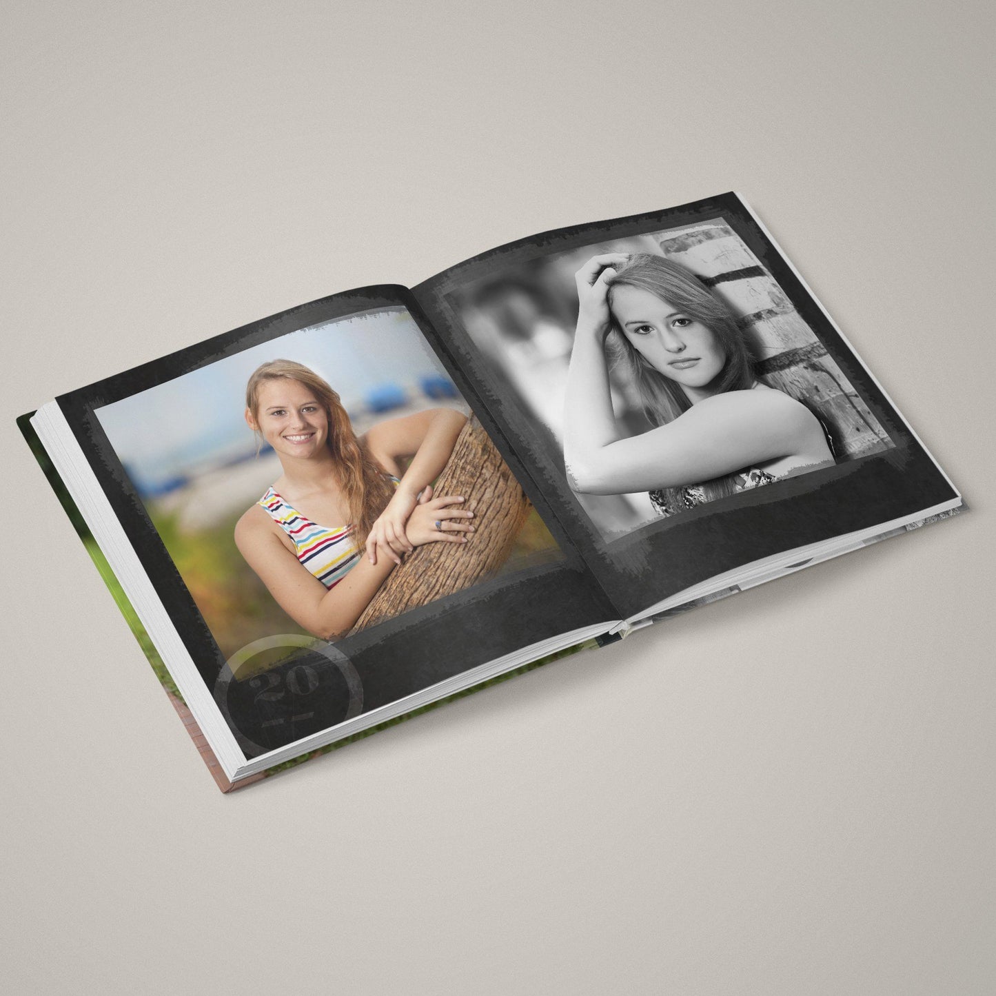 Senior Select - 12x24 - Album Spreads-Photoshop Template - Graphic Authority