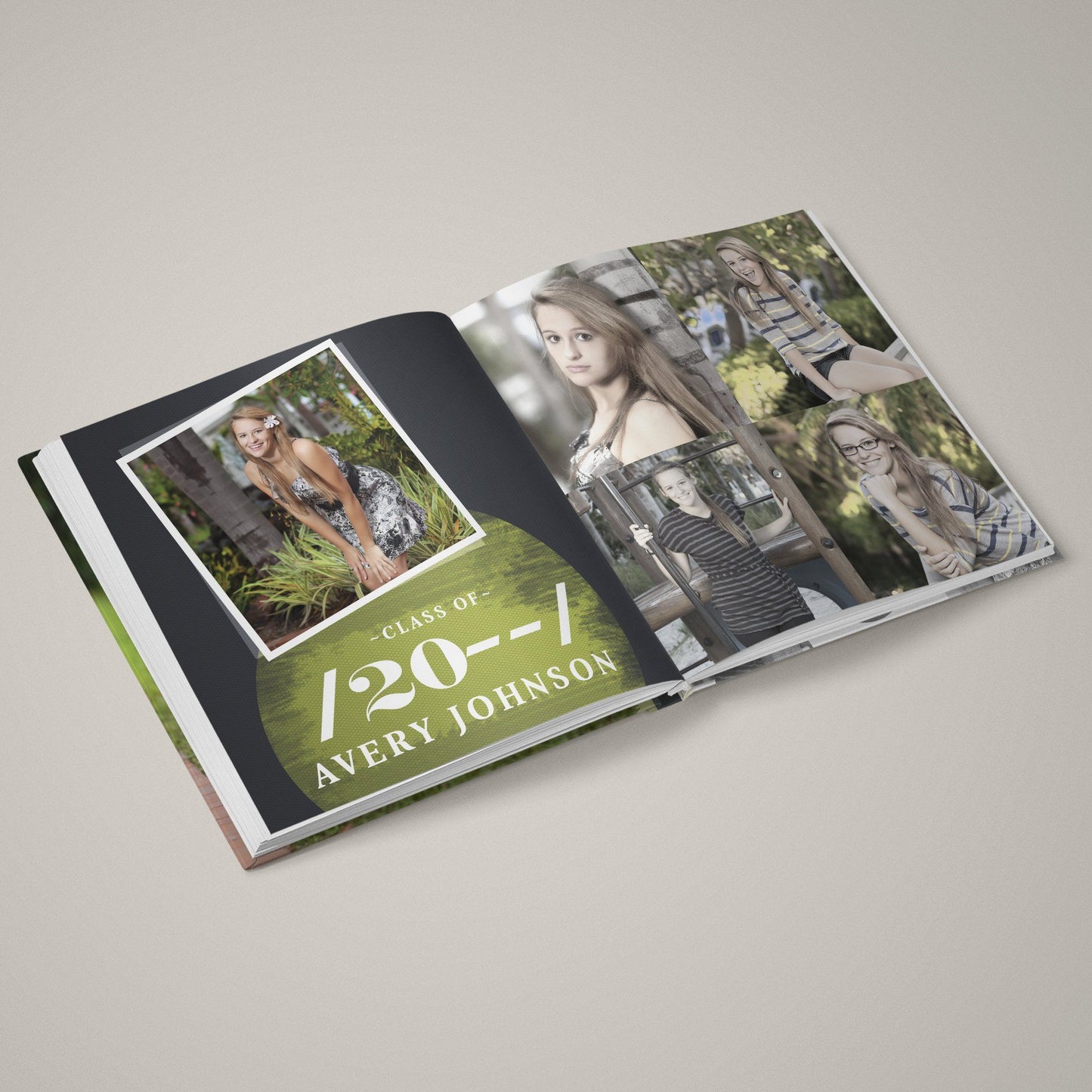 Senior Select - 12x24 - Album Spreads-Photoshop Template - Graphic Authority