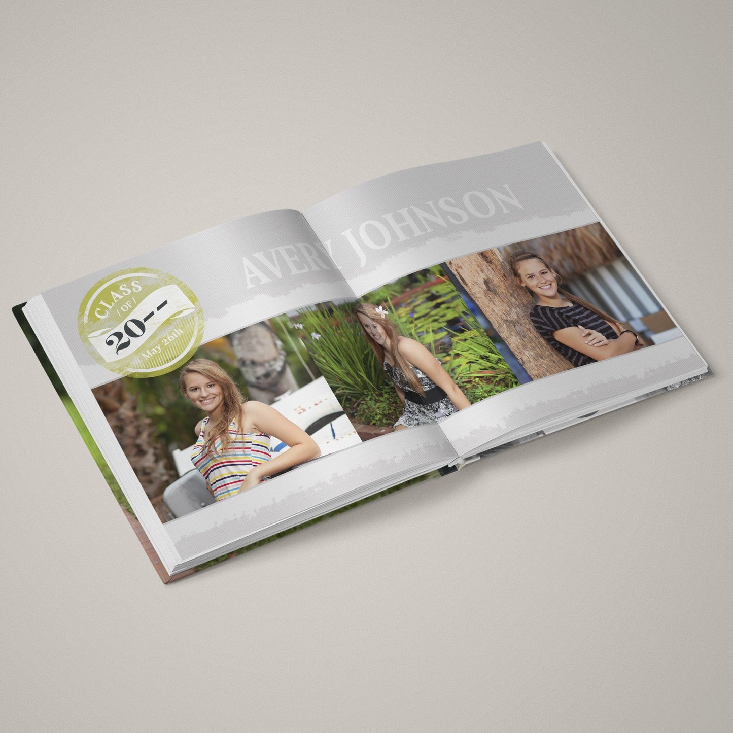 Senior Select - 12x24 - Album Spreads-Photoshop Template - Graphic Authority