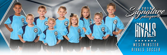 Soccer - v.2 - Signature Player - Team Panoramic-Photoshop Template - Photo Solutions