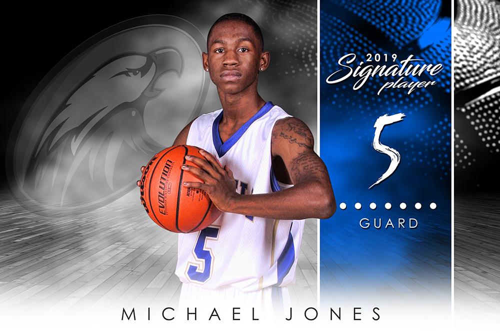 Basketball - v.1 - Signature Player - H-Photoshop Template - Photo Solutions