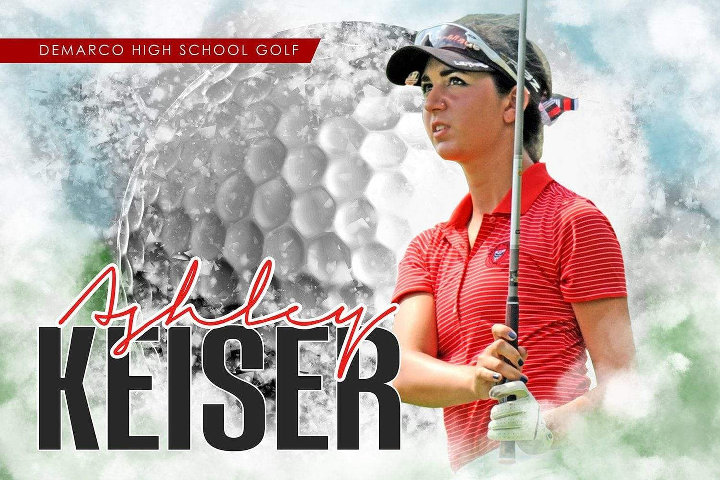 Urban Chip Shot - Signature Series - Player Banner & Poster Template H-Photoshop Template - Photo Solutions