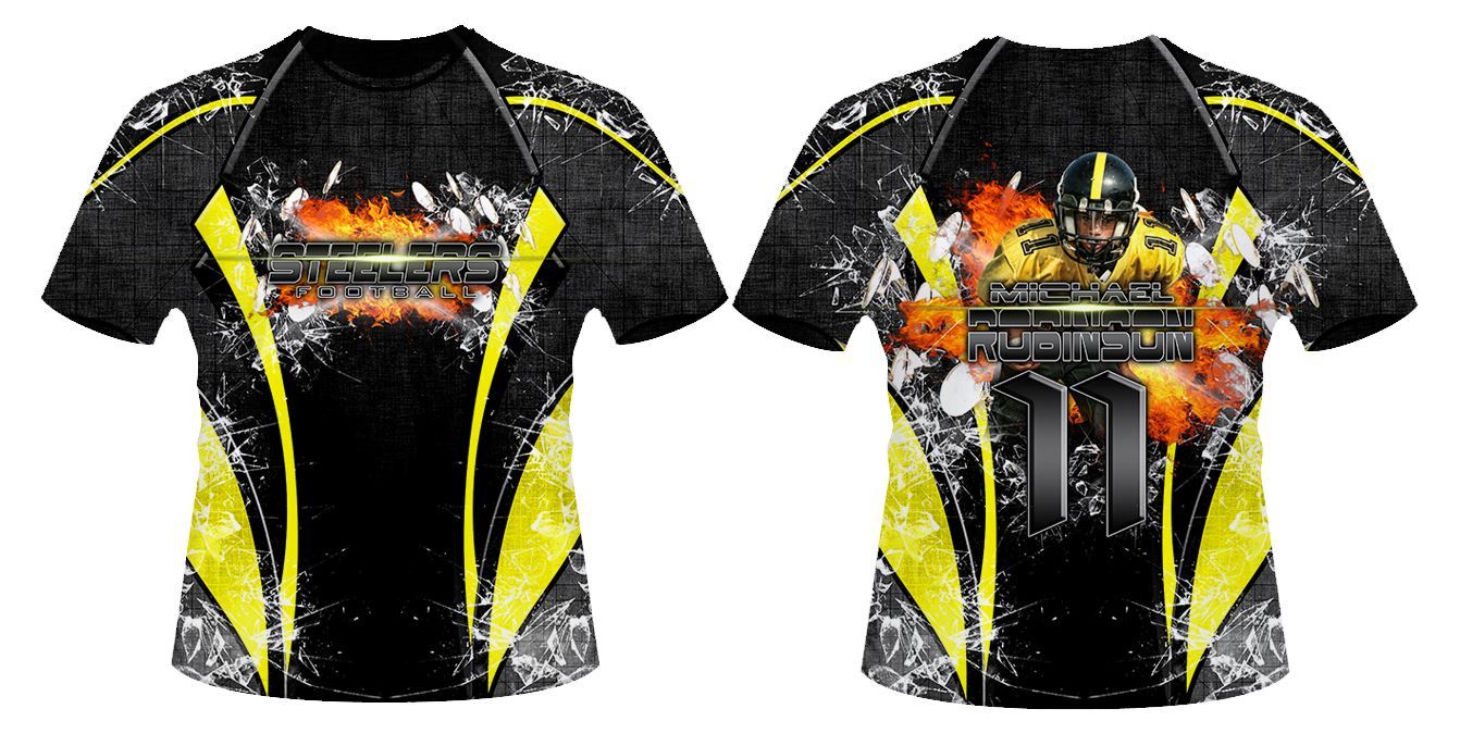 Stadium Lights v.3 - Sportswear-Photoshop Template - Photo Solutions