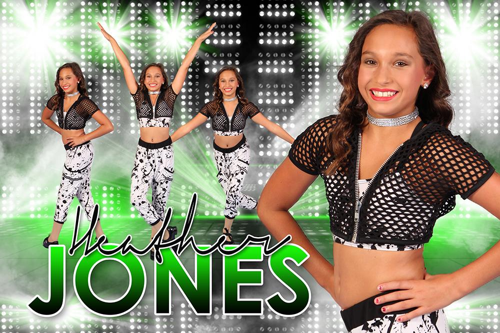 Grid Lights v.1x - Stage Series - Poster/Banner H-Photoshop Template - Photo Solutions