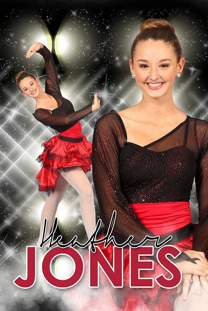 Sparkle v.1x - Stage Series - Poster/Banner V-Photoshop Template - Photo Solutions