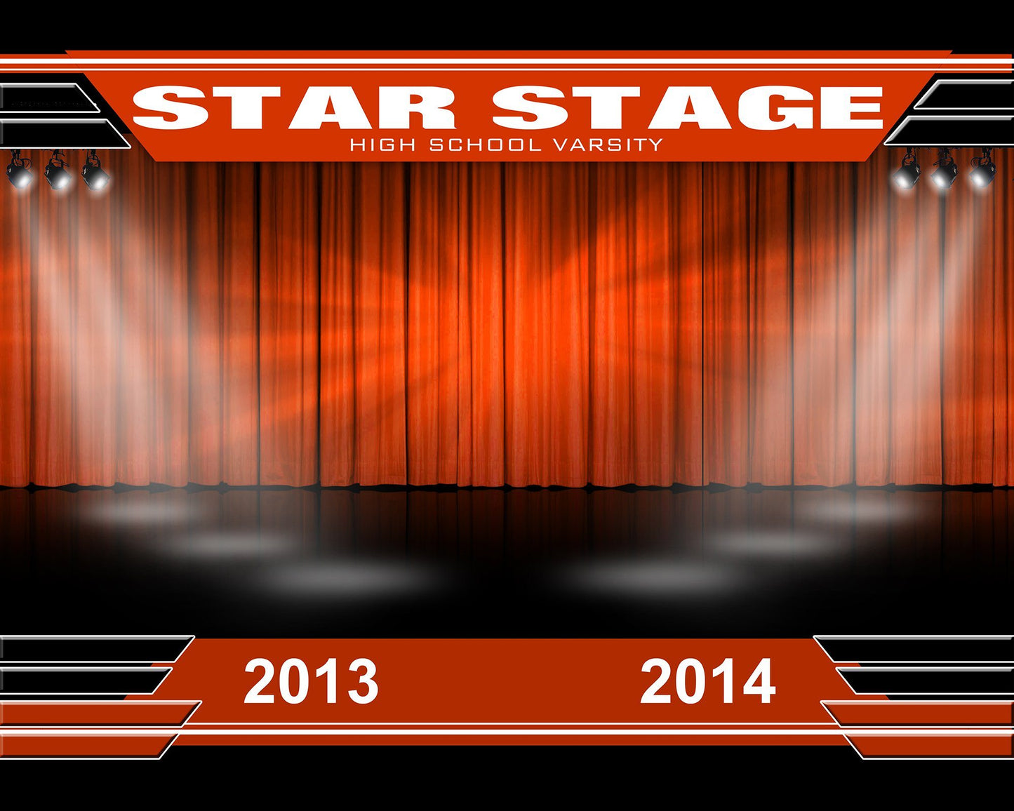 Star Stage v.2 - Xtreme Team-Photoshop Template - Photo Solutions
