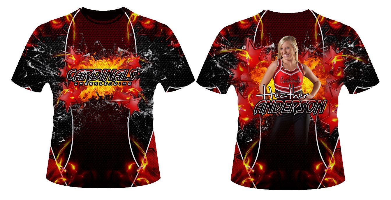 Stars v.3 - Sportswear-Photoshop Template - Photo Solutions