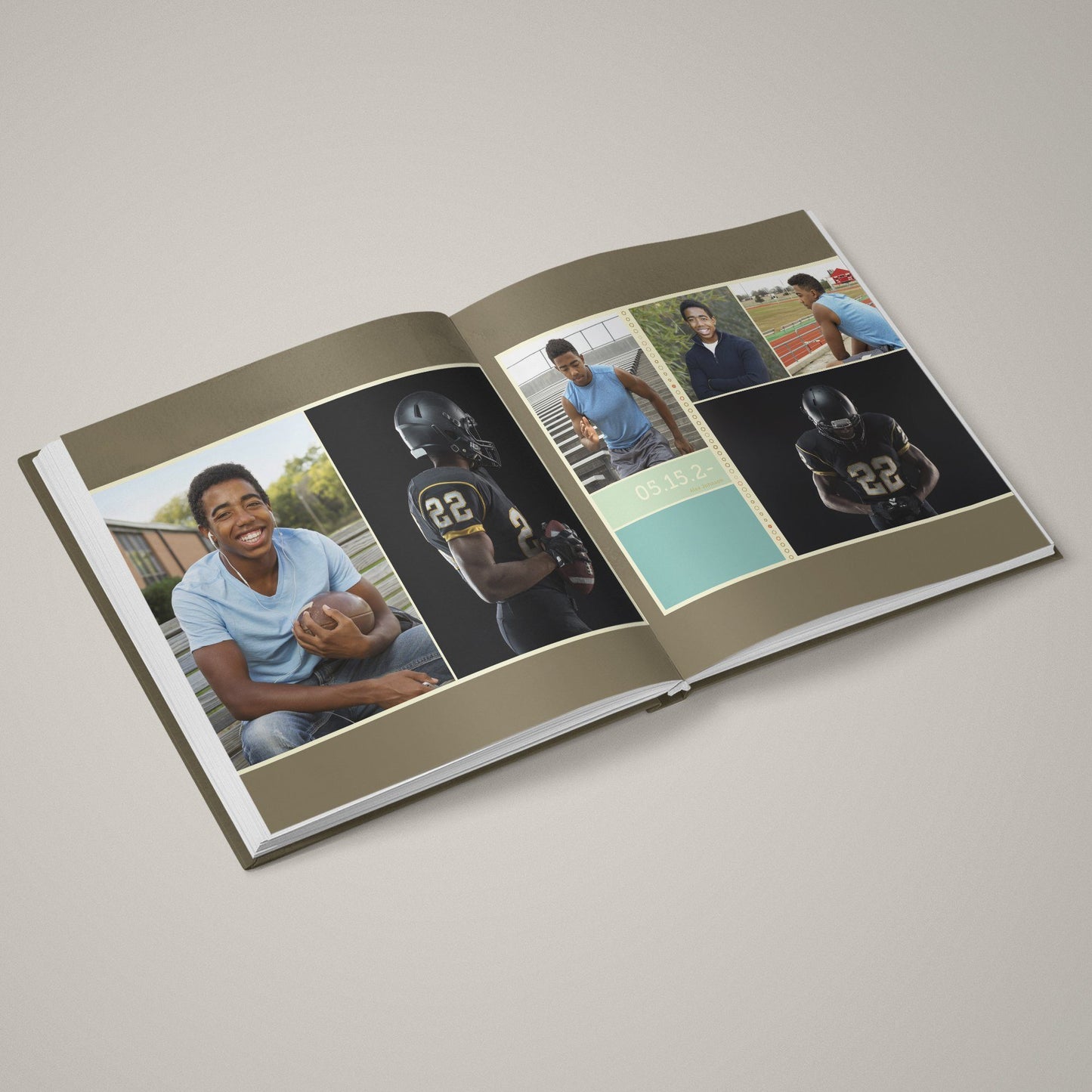 Summertime - 12x24 - Album Spreads-Photoshop Template - Graphic Authority