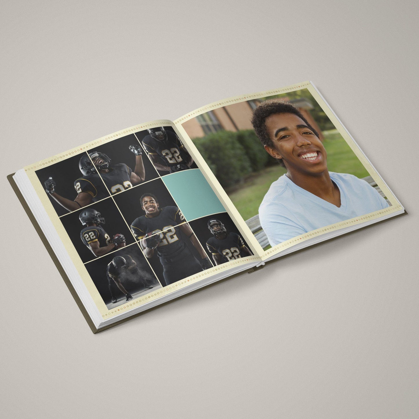 Summertime - 12x24 - Album Spreads-Photoshop Template - Graphic Authority