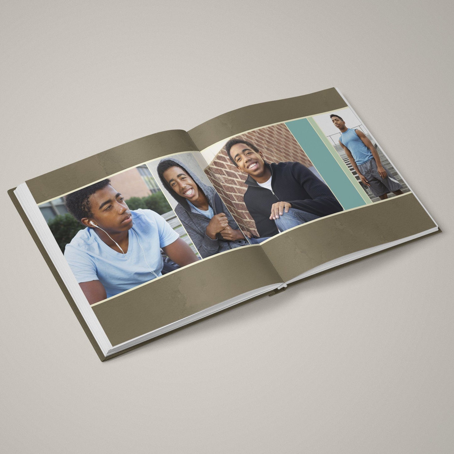 Summertime - 12x24 - Album Spreads-Photoshop Template - Graphic Authority