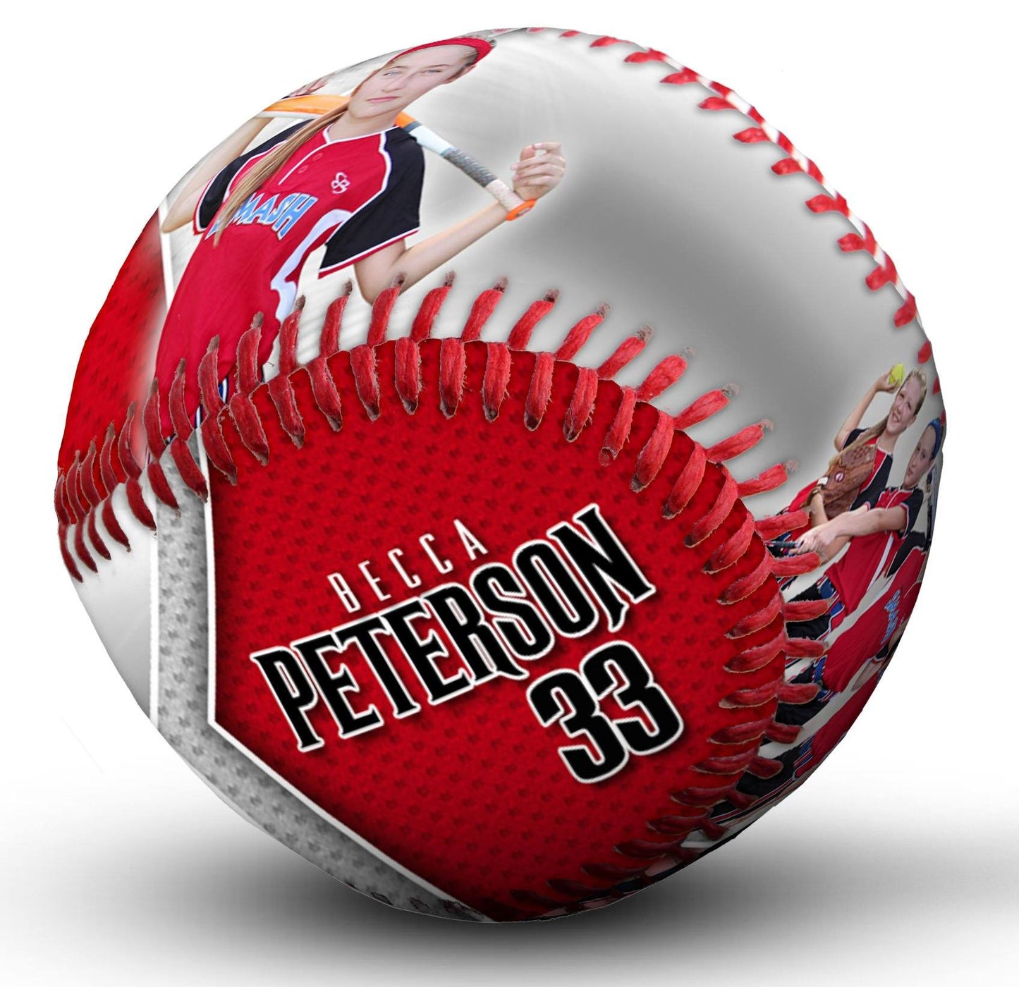 Superstar - V.1 - Softball - Make-A-Ball Photoshop Template-Photoshop Template - PSMGraphix